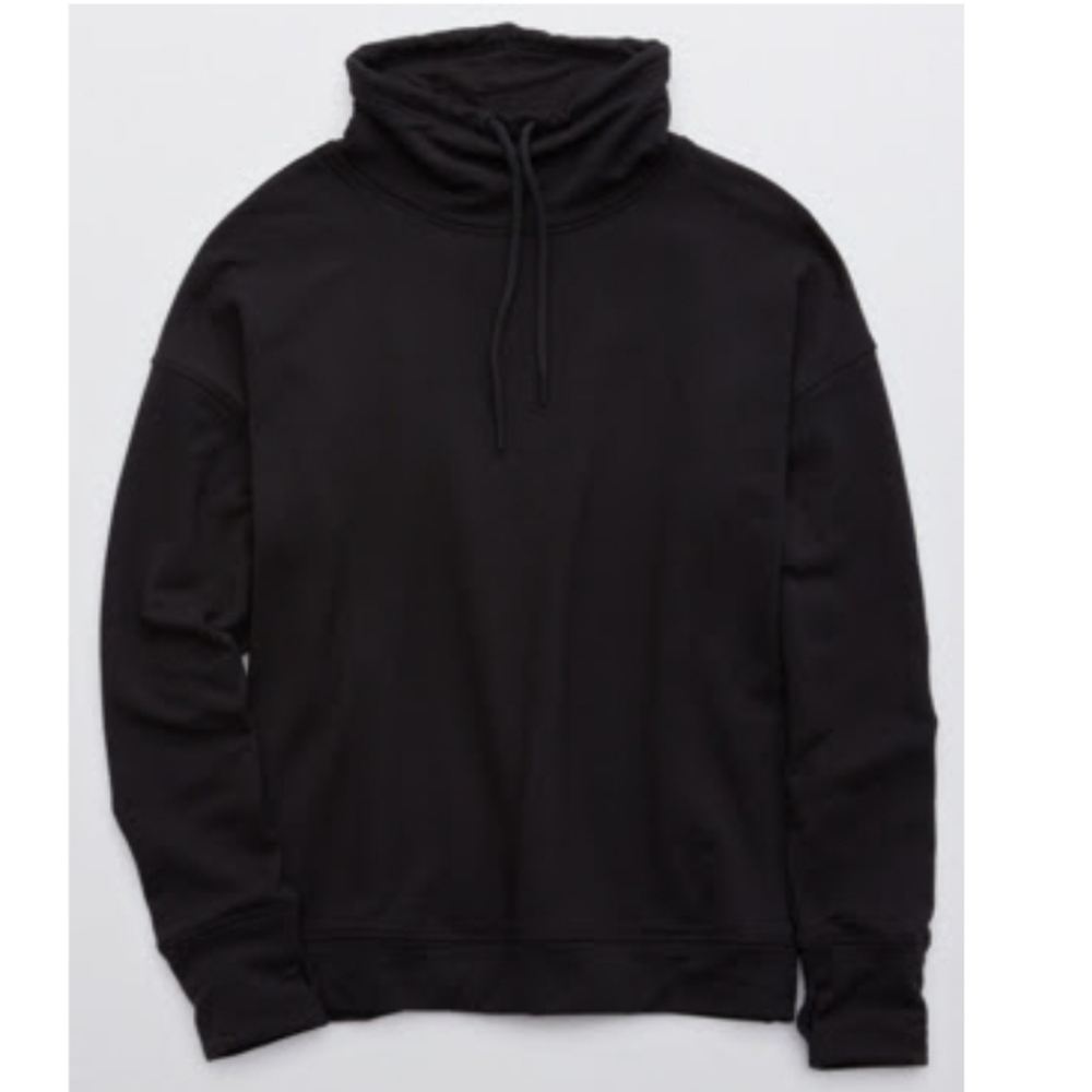 Aerie Offline OTT Fleece Turtleneck Sweater